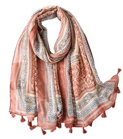 FAIRYGATE Schal Damen Perfekt für Verschiedene Anlässe Halstuch Schultertuch Oder Umschlagtuch Einsetzbar Schals Bunt Geschenk für Sie 15230 von FAIRYGATE