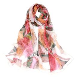 FAIRYGATE Tuch Damen Frühling Chiffon Schal für Frauen Hijab Muslim Lightweight A4724 von FAIRYGATE