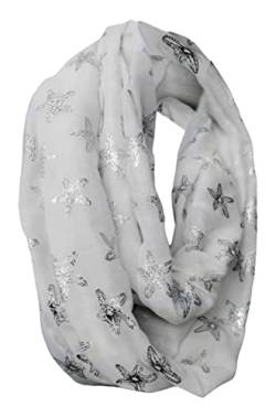 FAIRYGATE Tuch Schal Damen Loop Schlauchschal mit Blumen Paisley Muster warm und weich Tuch Schal D55030 von FAIRYGATE