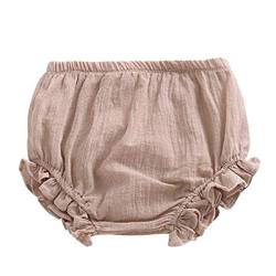 FAIRYRAIN Baby Kinder Mädchen Jungen Baumwolle Unterwäsche Unterhosen Rüsche Hose Bloomer Shorts Baby Höschen Windelhöschen Kleinkinder Pumphose 1-2 Jahre von FAIRYRAIN