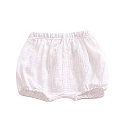 FAIRYRAIN Baby Kinder Mädchen Jungen Baumwolle Unterwäsche Unterhosen Rüsche Hose Bloomer Shorts Baby Höschen Windelhöschen Kleinkinder Pumphose 6-12 Monate von FAIRYRAIN