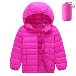 FAIRYRAIN Kinder Junge Mädchen Daunenmantel Daunenjacken Ultraleichte Wattierte Jacke Steppjacke Daunenmantel Mit Tasche 2-3 Jahre von FAIRYRAIN