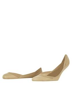 FALKE Damen Füßlinge Elegant Step W IN extra low cut unsichtbar einfarbig 1 Paar, Beige (Crystal 4409), 39-40 von FALKE