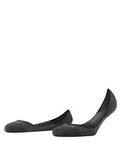FALKE Damen Füßlinge Invisible Step Medium Cut W IN Baumwolle unsichtbar einfarbig 1 Paar, Schwarz (Black 3009), 35-36 von FALKE
