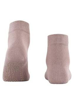FALKE Damen Hausschuh-Socken Light Cuddle Pads W HP Baumwolle rutschhemmende Noppen 1 Paar, Rot (Rosewood 8490), 35-38 von FALKE