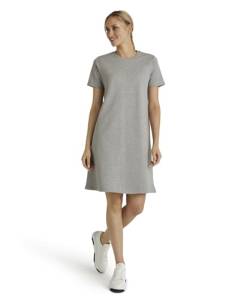 FALKE Damen Kleid Basic Light Sweat Dress W DR Baumwolle weich hautfreundlich 1 Stück, Grau (Grey-Heather 3757), S von FALKE