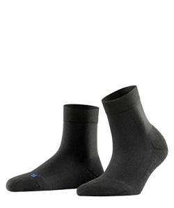 FALKE Damen Kurzsocken Cool Kick W SSO Weich atmungsaktiv schnelltrocknend einfarbig 1 Paar, Schwarz (Black 3000), 35-36 von FALKE