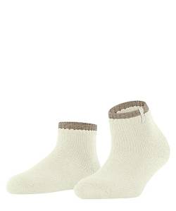 FALKE Damen Kurzsocken Cosy Plush, Alpakawolle, 1 Paar, Weiß (Woolwhite 2060), 39-42 von FALKE