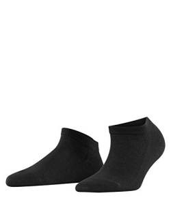 FALKE Damen Sneakersocken Family, Baumwolle, 1 Paar, Schwarz (Black 3009), 39-42 (UK 5.5-8 Ι US 8-10.5) von FALKE