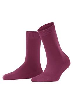 FALKE Damen Socken ClimaWool W SO Lyocell Schurwolle einfarbig 1 Paar, Rosa (Hot Coral 8025), 41-42 von FALKE