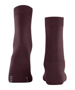 FALKE Damen Socken ClimaWool W SO Lyocell Schurwolle einfarbig 1 Paar, Rot (Barolo 8596), 41-42 von FALKE