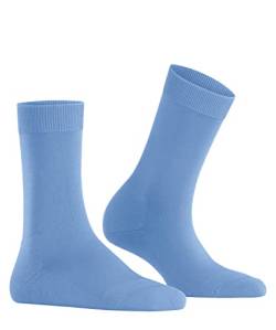 FALKE Damen Socken Climate Wool Nachhaltiges Lyocell Schurwolle einfarbig 1 Paar, Blau (Arcticblue 6367), 39-40 von FALKE