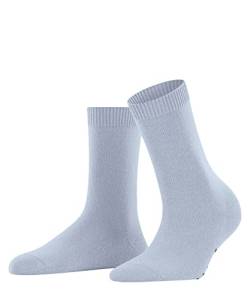 FALKE Damen Socken Cosy Wool W SO Wolle einfarbig 1 Paar, Blau (Light Blue 6594), 39-42 von FALKE