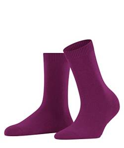 FALKE Damen Socken Cosy Wool W SO Wolle einfarbig 1 Paar, Rot (Berry 8390), 35-38 von FALKE