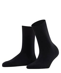 FALKE Damen Socken Cosy Wool W SO Wolle einfarbig 1 Paar, Schwarz (Black 3009), 39-42 von FALKE