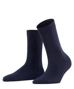 FALKE Damen Socken Family, Baumwolle, 1 Paar, Blau (Dark Navy 6379), 39-42 (UK 5.5-8 Ι US 8-10.5) von FALKE