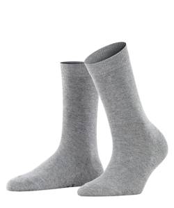 FALKE Damen Socken Family, Baumwolle, 1 Paar, Grau (Greymix 3399), 35-38 (UK 2.5-5 Ι US 5-7.5) von FALKE