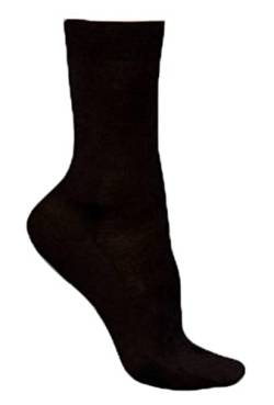 FALKE Damen Socken No. 3 W SO Wolle einfarbig 1 Paar, Schwarz (Black 3009), 37-38 von FALKE