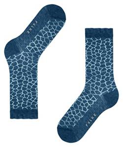 FALKE Damen Socken Pebble, Baumwolle, 1 Paar, Blau (Phoenix Melange 6102), 39-42 von FALKE