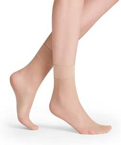 FALKE Damen Socken Pure Matt 20 DEN W SO Transparent einfarbig 1 Paar, Beige (Crystal 4409), 35-38 von FALKE