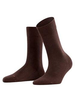 FALKE Damen Socken Sensitive London, Baumwolle, 1 Paar, Braun (Dark Brown 5239), 39-42 von FALKE