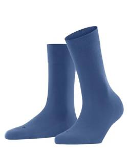 FALKE Damen Socken Sensitive London W SO Baumwolle mit Komfortbund 1 Paar, Blau (Nautical 6531) neu - umweltfreundlich, 39-42 von FALKE