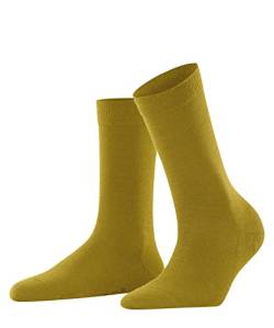 FALKE Damen Socken Softmerino, Wolle, 1 Paar, Gelb (Mimosa 1265), 35-36 von FALKE