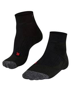 FALKE Damen Socken Tennis TE2 Short 1er Pack, Größe:37/38, Farbe:uni black-3000 von FALKE