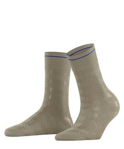 FALKE Damen Socken Visual Style, Fein 25 DEN, 1 Paar, Grün (Desert 7530), 35-38 von FALKE