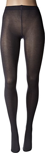 FALKE Damen Strumpfhose Cotton Touch W TI Baumwolle einfarbig 1 Stück, Grau (Anthramix 3499), L von FALKE