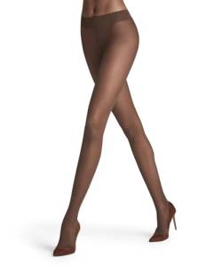 FALKE Damen Matt Deluxe 20 DEN W TI transparent einfarbig 1 Stück Strumpfhose, Braun (Espresso 5188), Medium-Large von FALKE