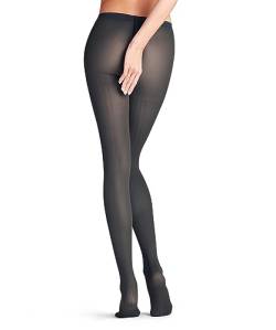 FALKE Damen Strumpfhose Prime Rib 60 DEN W TI halb-blickdicht gemustert 1 Stück, Grau (Graphite 3146), XL von FALKE