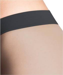 FALKE Damen Strumpfhose Top Dot 20 DEN W TI weiches Material gemustert 1 Stück, Schwarz (Black 3009), M-L von FALKE