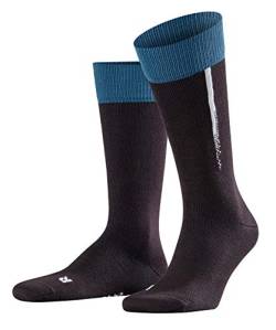 FALKE Herren Body Code Links und rechts Baumwolle Wolle Mischung Sportsocken Packung mit 1 Schwarz 39-42 von FALKE