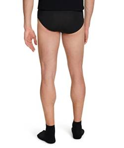 FALKE Herren Slip Daily Climate Control Outlast® M BR Baumwolle schnelltrocknend 1 Stück, Schwarz (Black 3000), M von FALKE