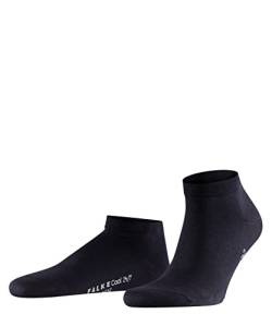 FALKE Herren Sneakersocken Cool 24/7 M SN Baumwolle kurz einfarbig 1 Paar, Blau (Dark Navy 6375), 39-40 von FALKE