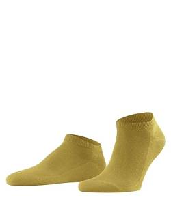 FALKE Herren Sneakersocken Family M SN nachhaltige biologische Baumwolle kurz einfarbig 1 Paar, Gelb (Brass 1216) neu - umweltfreundlich, 39-42 von FALKE