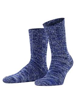 FALKE Herren Socken Brooklyn M SO Baumwolle einfarbig 1 Paar, Blau (Marine 6120), 47-50 von FALKE