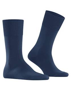 FALKE Herren Socken ClimaWool M SO Lyocell Wolle einfarbig 1 Paar, Blau (Royal Blue 6000), 43-44 von FALKE