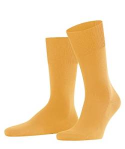 FALKE Herren Socken ClimaWool M SO Lyocell Wolle einfarbig 1 Paar, Gelb (Hot Ray 1282), 39-40 von FALKE