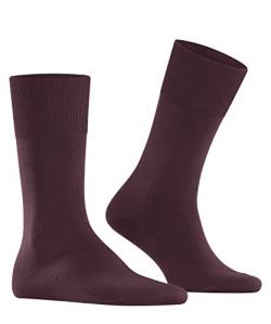 FALKE Herren Socken ClimaWool M SO Lyocell Wolle einfarbig 1 Paar, Rot (Barolo 8596), 41-42 von FALKE