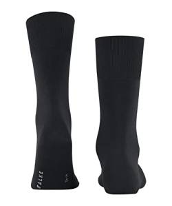 FALKE Herren Socken ClimaWool M SO Lyocell Wolle einfarbig 1 Paar, Schwarz (Black 3000), 47-48 von FALKE