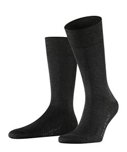 FALKE Herren Socken Cool 24/7 M SO Baumwolle einfarbig 1 Paar, Grau (Anthracite Melange 3080), 45-46 von FALKE