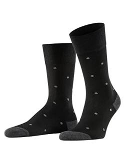 FALKE Herren Socken Dot M SO Baumwolle gemustert 1 Paar, Grau (Anthracite Melange 3096), 39-42 von FALKE