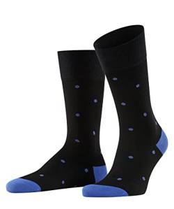 FALKE Herren Socken Dot M SO Baumwolle gemustert 1 Paar, Schwarz (Black-Mix 3010), 39-42 von FALKE