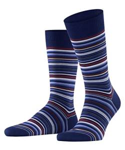 FALKE Herren Socken Microblock M SO Baumwolle gemustert 1 Paar, Blau (Royal Blue 6000), 41-42 von FALKE