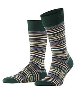FALKE Herren Socken Microblock M SO Baumwolle gemustert 1 Paar, Grün (Hunter Green 7441), 43-44 von FALKE