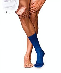 FALKE Herren Socken No. 2 M SO Kaschmir einfarbig 1 Paar, Blau (Royal Blue 6000), 45-46 von FALKE