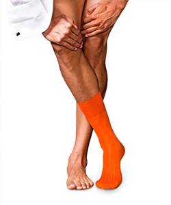 FALKE Herren Socken No. 2 M SO Kashmir einfarbig 1 Paar, Orange (Ziegel 8095), 41-42 von FALKE