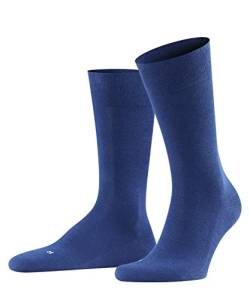 FALKE Herren Socken Sensitive London M SO Baumwolle mit Komfortbund 1 Paar, Blau (Royal Blue 6000) neu - umweltfreundlich, 43-46 von FALKE